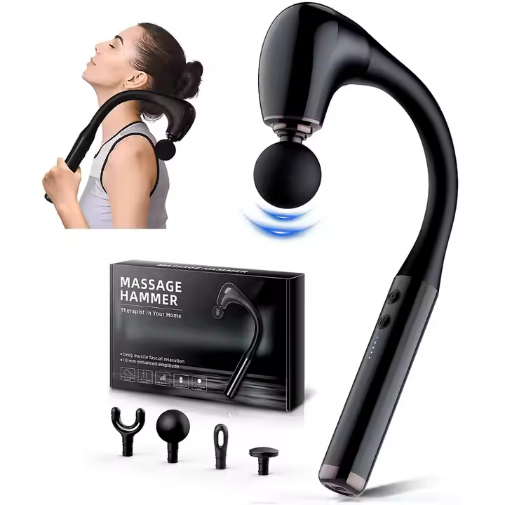 Massage Gun Deep Tissue - เครื่องนวดกระแทกไร้สายคุณภาพสูง สำหรับนวดเนื้อเยื่อชั้นลึก พร้อมด้ามจับยาว
