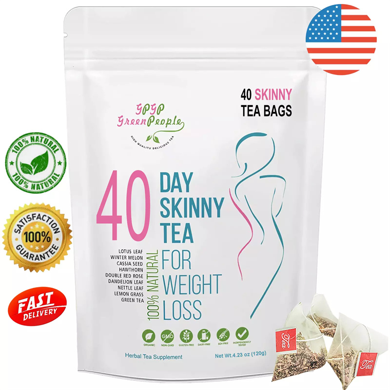 Health Wellness Gifts - ธรรมชาติ40วันสมุนไพรผอมลดน้ำหนักไม่มีคาเฟอีนไม่ใช่จีเอ็มโอวิตามินอาหารเพื่อสุขภาพและอาหารเสริม