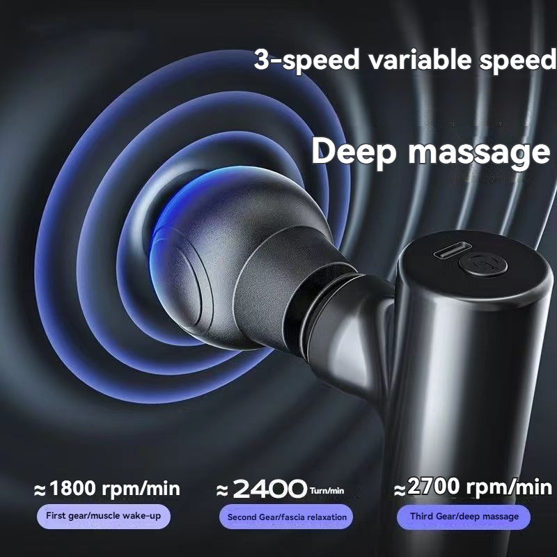 2025 ใหม่ USB Mini นวดปืน Fasc - Massage Gun Deep Tissue บทวิจารณ์และราคา