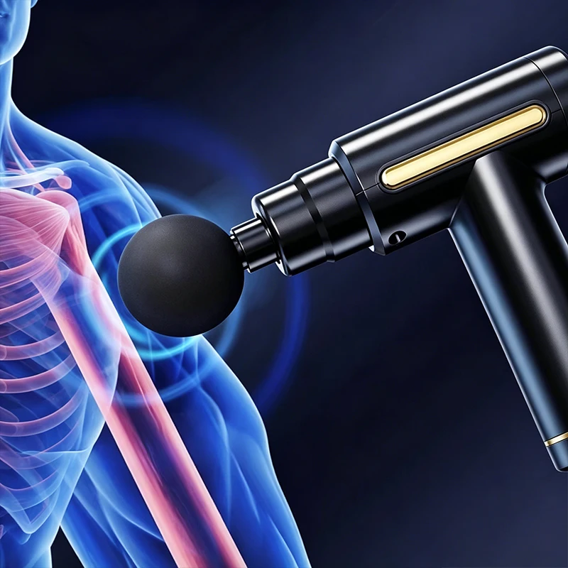ปืนนวดกล้ามเนื้อไฟฟ้าขนาดเล็ก  - Massage Gun Deep Tissue บทวิจารณ์และราคา