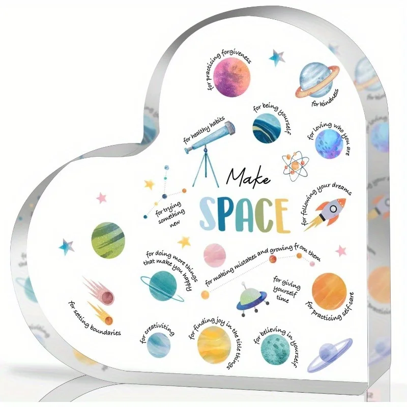ของตกแต่งรูปหัวใจอะคริลิกสำหรั - Health Wellness Gifts บทวิจารณ์และราคา