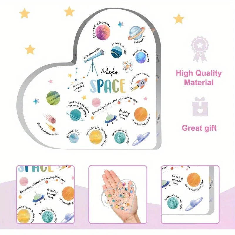 ของตกแต่งรูปหัวใจอะคริลิกสำหรั - Health Wellness Gifts บทวิจารณ์และราคา