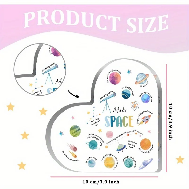 ของตกแต่งรูปหัวใจอะคริลิกสำหรั - Health Wellness Gifts บทวิจารณ์และราคา