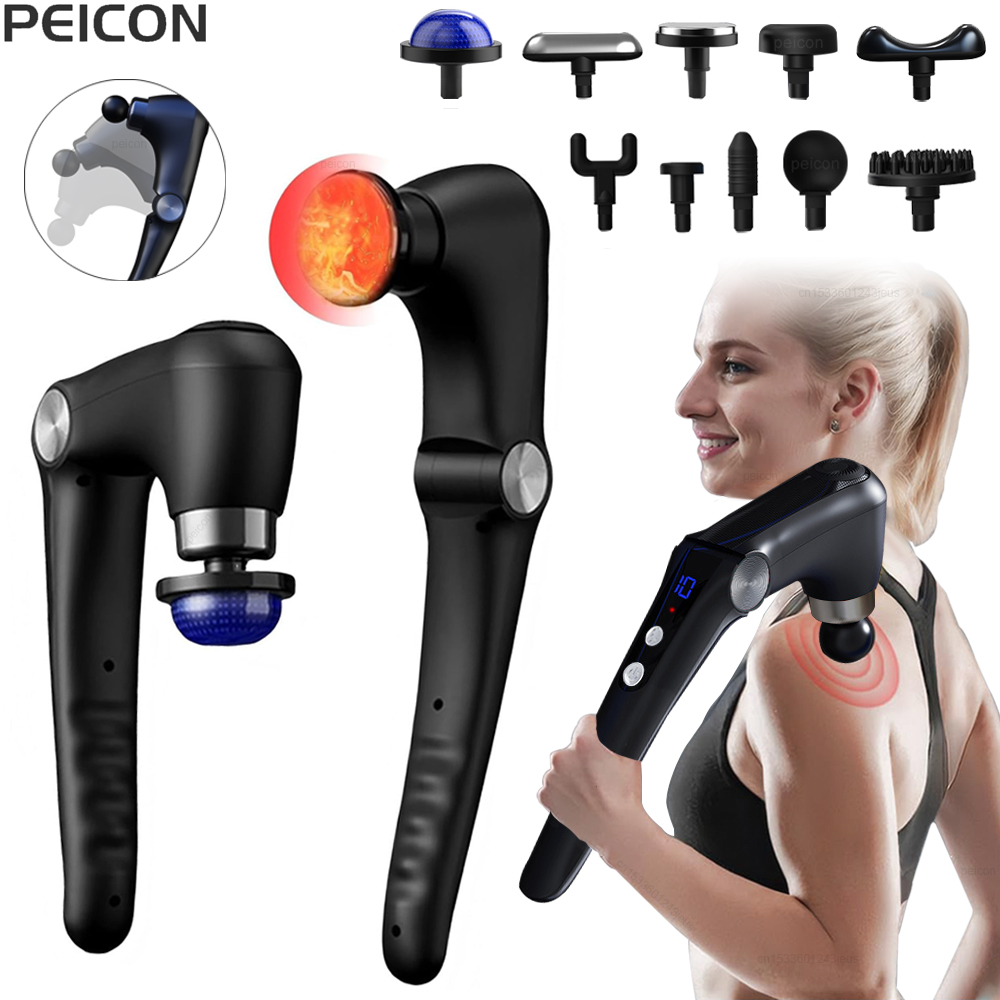 Fascia นวดปืนเครื่องนวดไหล่เคร - Massage Gun Deep Tissue บทวิจารณ์และราคา