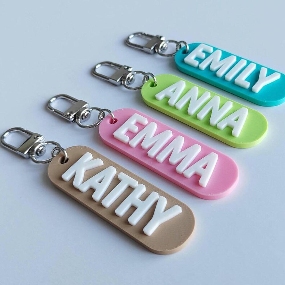 พวงกุญแจชื่อสั่งทำส่วนตัว พวงก - Health Wellness Gifts บทวิจารณ์และราคา