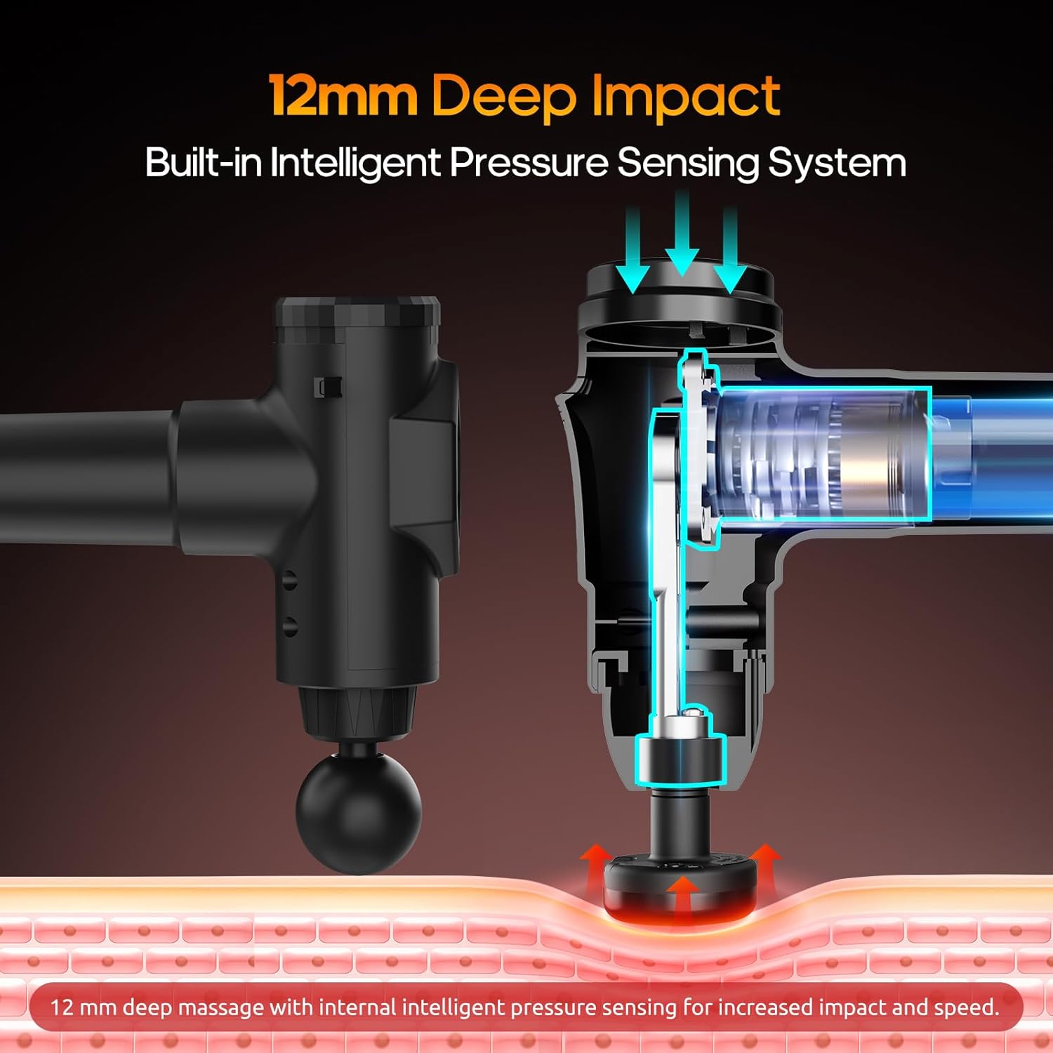 ปืนนวดกล้ามเนื้อแบบลึก LINGTEN - Massage Gun Deep Tissue บทวิจารณ์และราคา
